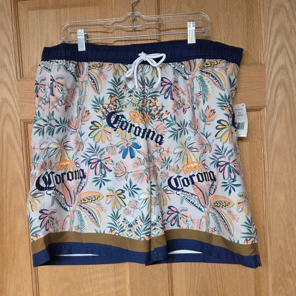 Mens Large Swim Shorts Corona New